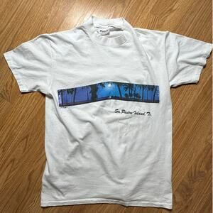 Vintage South Padre Texas Large (42-44) Single Stitch T-shirt